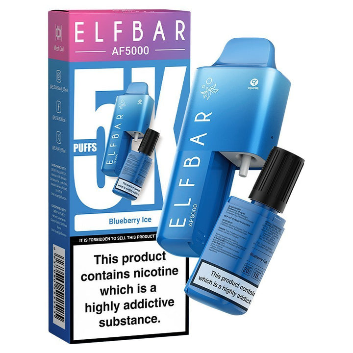 Elfbar AF5000 Puffs Disposable Vape Device - Box of 10 #Simbavapes#