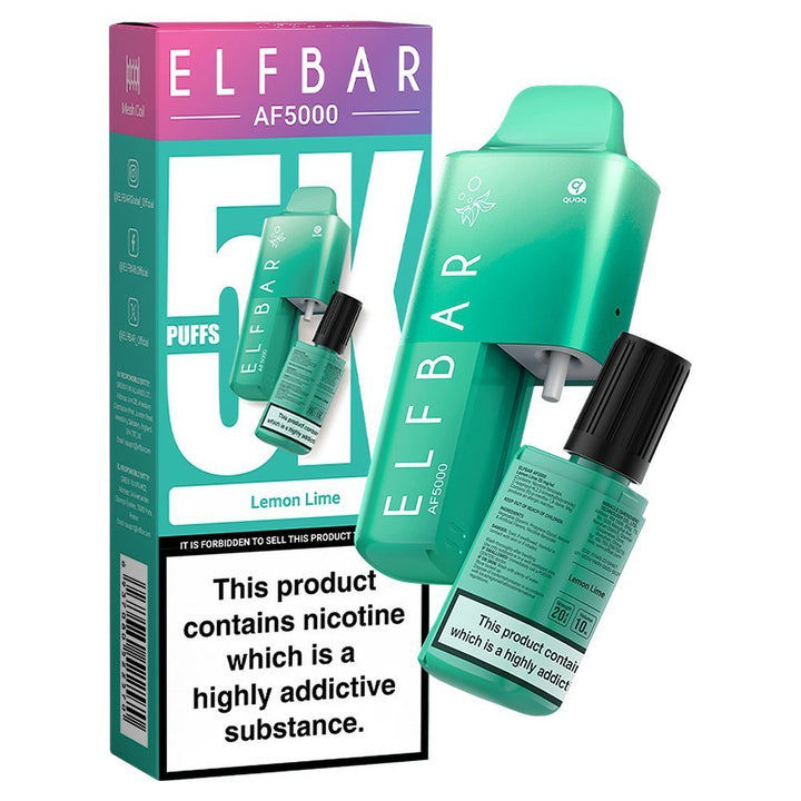 Elfbar AF5000 Puffs Disposable Vape Device - Box of 10 #Simbavapes#