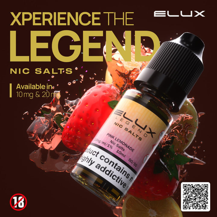 Elux Legend Nic Salt-10ml E-liquids - Box of 10 #Simbavapes#