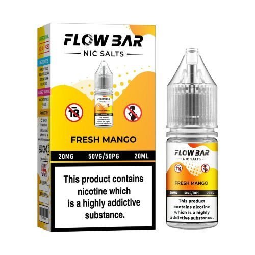 Flow Bar 20ml Nic Salts E-Liquid Pack of 10 #Simbavapes#