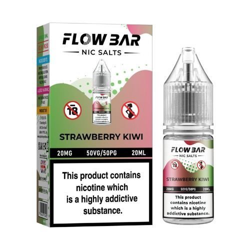 Flow Bar 20ml Nic Salts E-Liquid Pack of 10 #Simbavapes#