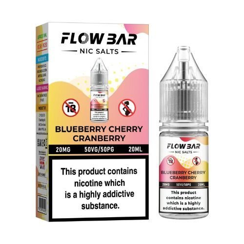 Flow Bar 20ml Nic Salts E-Liquid Pack of 10 #Simbavapes#