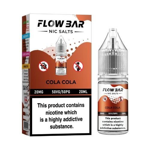 Flow Bar 20ml Nic Salts E-Liquid Pack of 10 #Simbavapes#