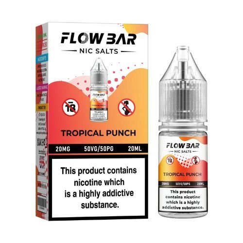 Flow Bar 20ml Nic Salts E-Liquid Pack of 10 #Simbavapes#