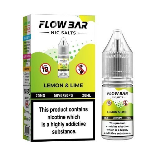 Flow Bar 20ml Nic Salts E-Liquid Pack of 10 #Simbavapes#