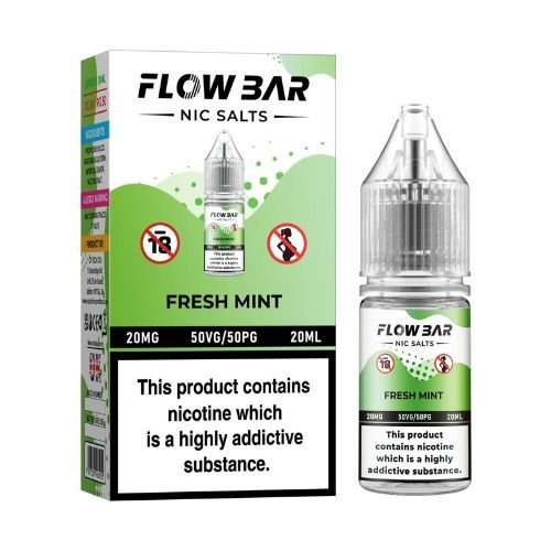 Flow Bar 20ml Nic Salts E-Liquid Pack of 10 #Simbavapes#