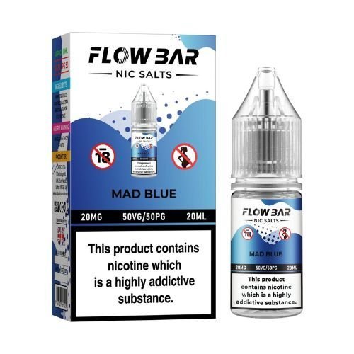 Flow Bar 20ml Nic Salts E-Liquid Pack of 10 #Simbavapes#