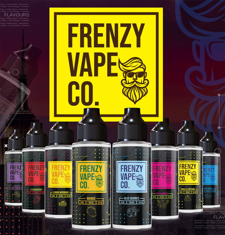 Frenzy Vape Co. - 100ml Shortfill - E-Liquid #Simbavapes#