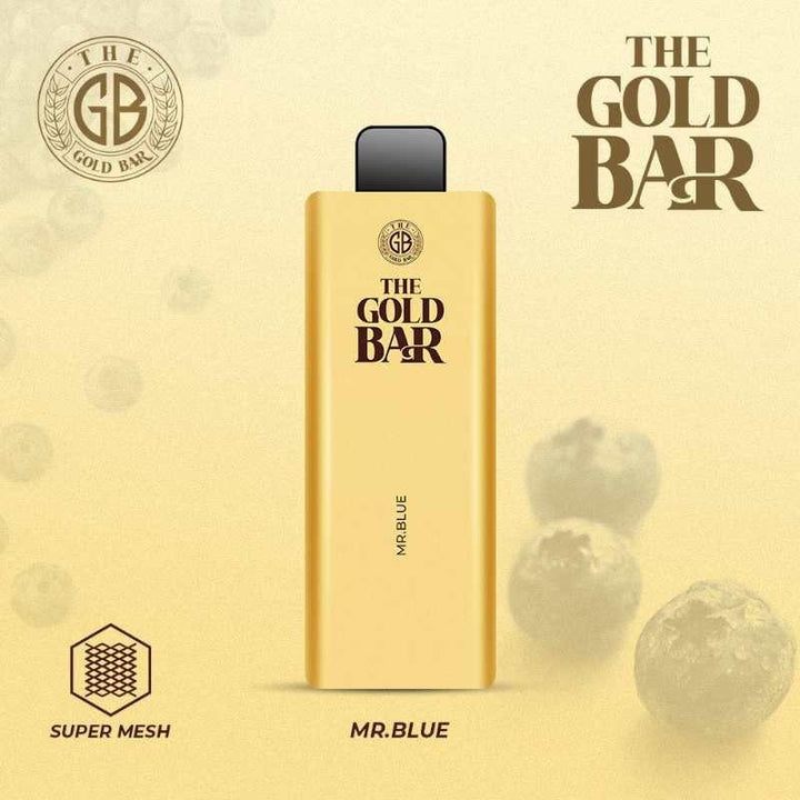 Gold Bar 4500 Disposable Vape Puff Bar Box of 10 #Simbavapes#
