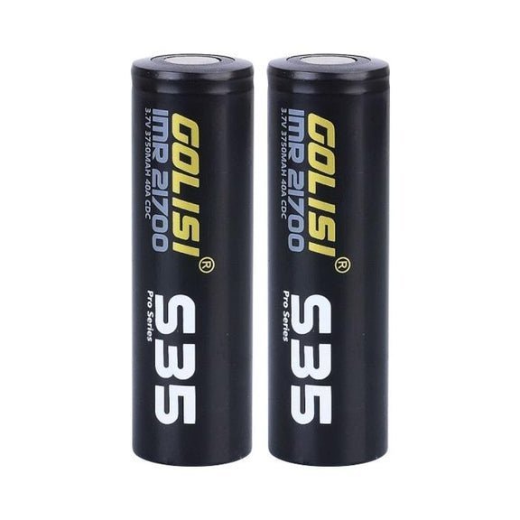 Golisi S35 - 21700 Battery - 3750mAh - Pack Of 2 #Simbavapes#