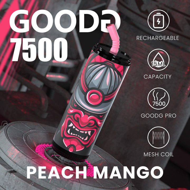 GOODG PRO 7500 Puffs Disposable Vape Pod #Simbavapes#