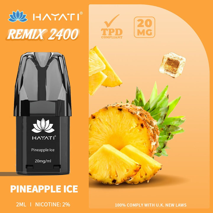 Hayati Remix 2400 Puffs Replacement Pods #Simbavapes#