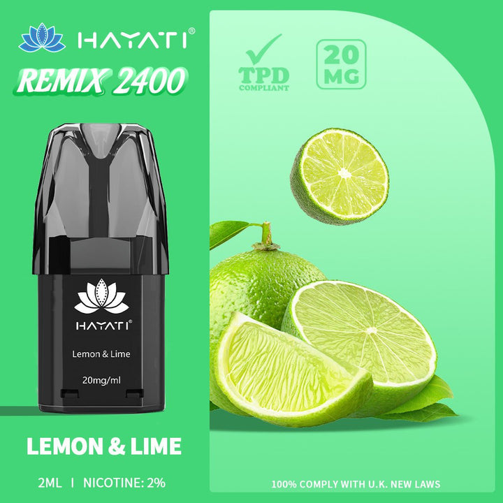 Hayati Remix 2400 Puffs Replacement Pods #Simbavapes#