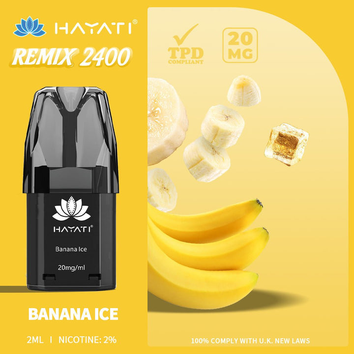 Hayati Remix 2400 Puffs Replacement Pods #Simbavapes#