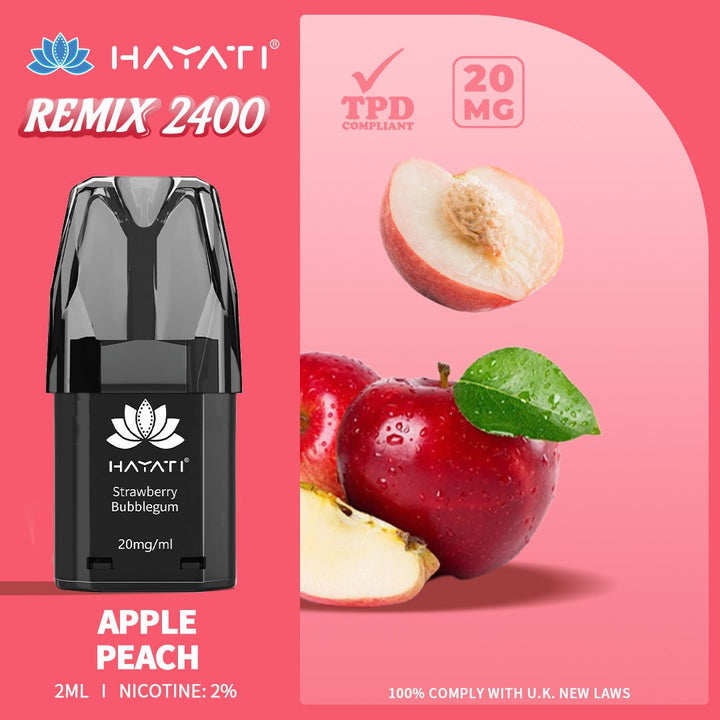 Hayati Remix 2400 Puffs Replacement Pods #Simbavapes#