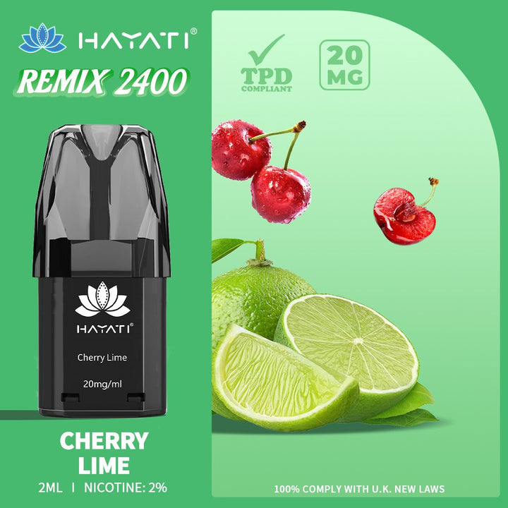 Hayati Remix 2400 Puffs Replacement Pods #Simbavapes#