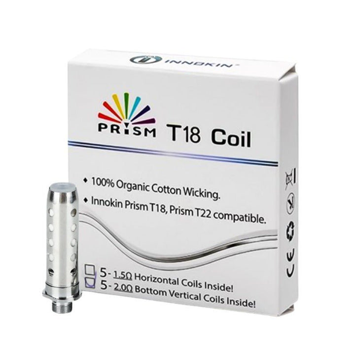 Innokin Prism T18 / T22 Coils - Pack of 5 #Simbavapes#