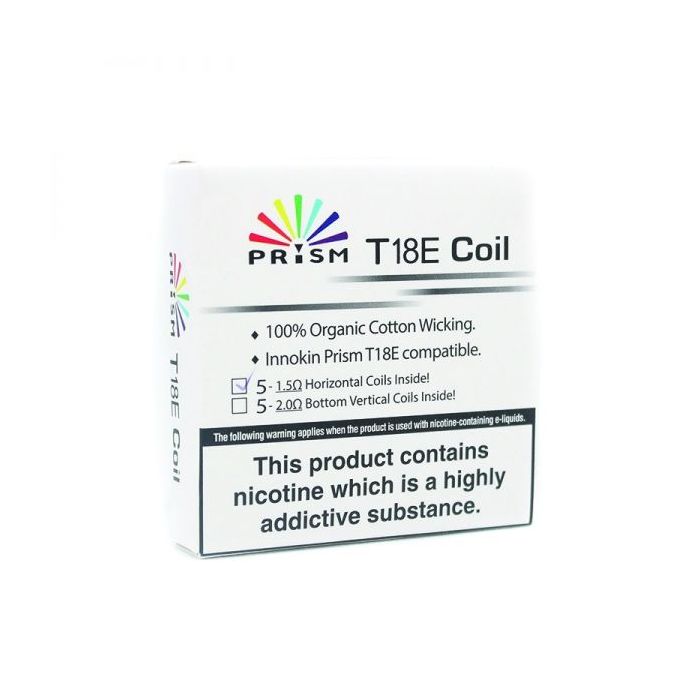 Innokin T18E Coils 2.0 Ohm-Pack of 5 #Simbavapes#