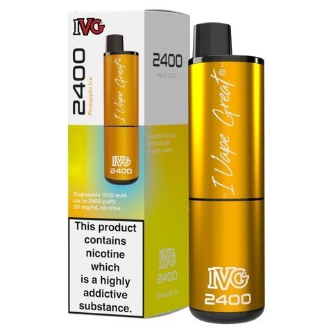 IVG 2400 Disposable Vape Pod Puff Bar Kit #Simbavapes#