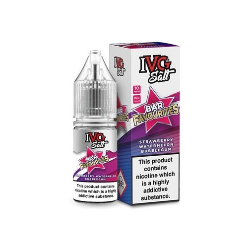 IVG Salt Bar Favourite 10ml E Liquid- Pack Of 10 #Simbavapes#