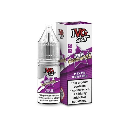 IVG Salt Bar Favourite 10ml E Liquid- Pack Of 10 #Simbavapes#