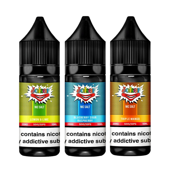 Joker Nic Salt 10ml E-liquids - Box of 10 #Simbavapes#