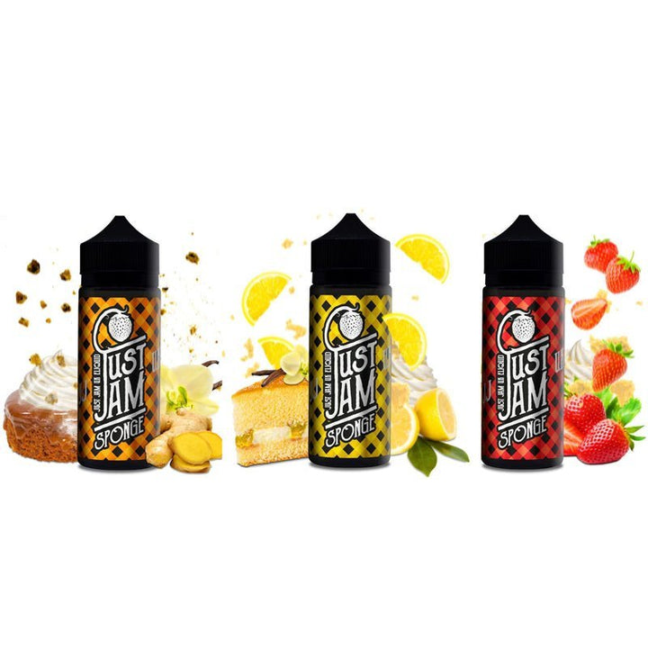 Just Jam Sponge 100ml Shortfill #Simbavapes#