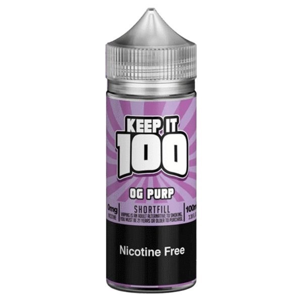 Keep It 100 OG Series 100ml Shortfill #Simbavapes#