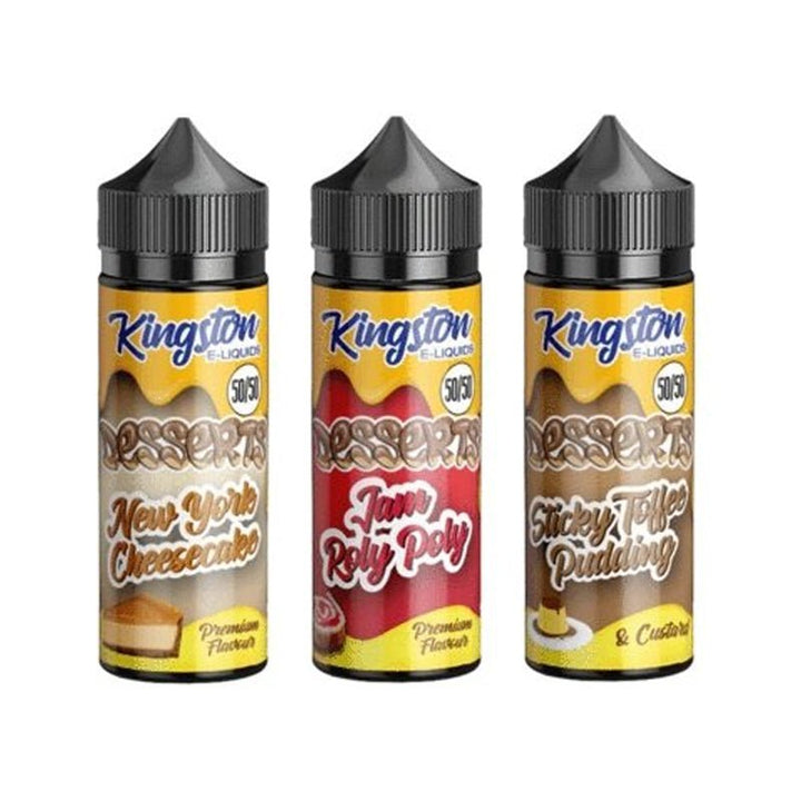 Kingston 50/50 Desserts 100ML Shortfill #Simbavapes#