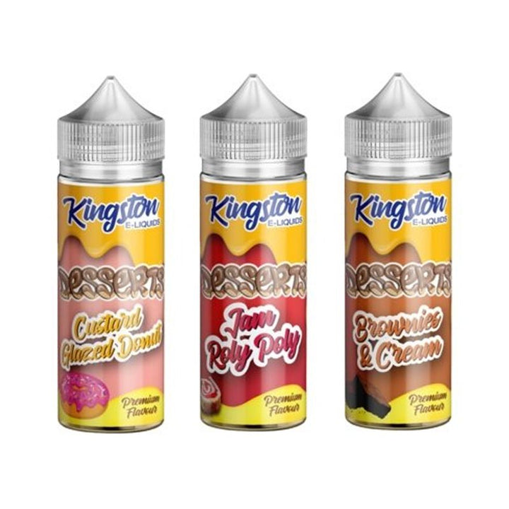 Kingston Desserts 100ML Shortfill #Simbavapes#