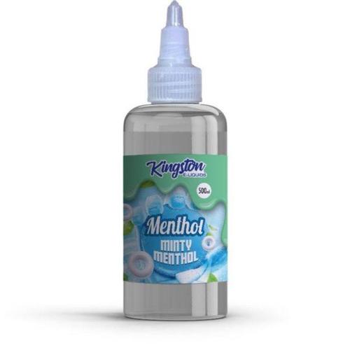 Kingston E-liquids Menthol 500ml Shortfill #Simbavapes#