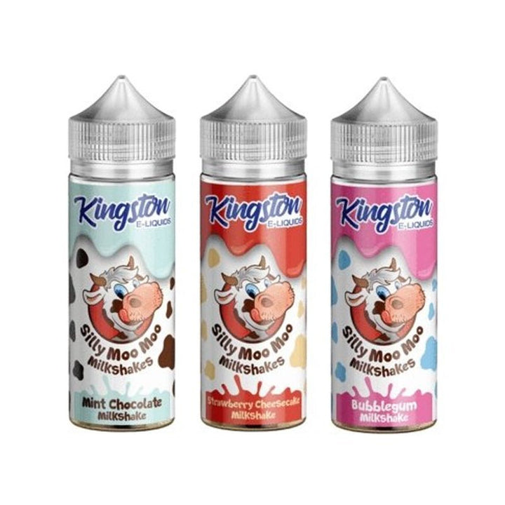 Kingston Silly Moo Moo Milkshakes 100ML Shortfill #Simbavapes#