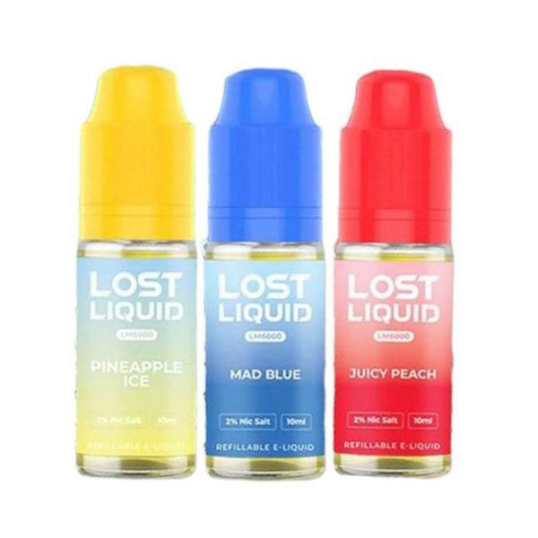 Lost Liquid Nic Salt 10ml E-Liquids (Box of 10) #Simbavapes#