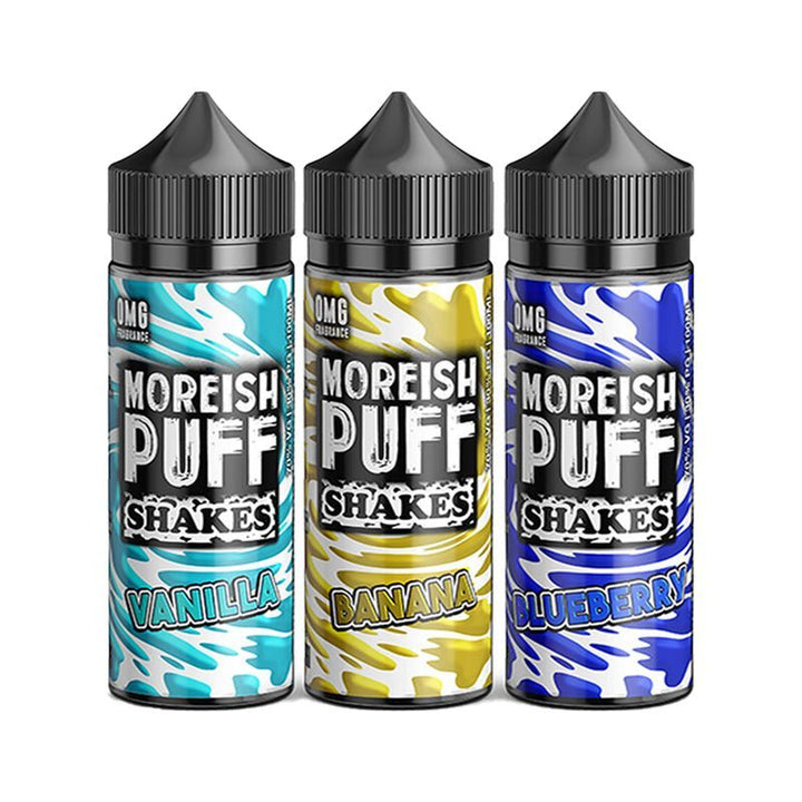 Moreish Puff Shakes 100ML Shortfill #Simbavapes#