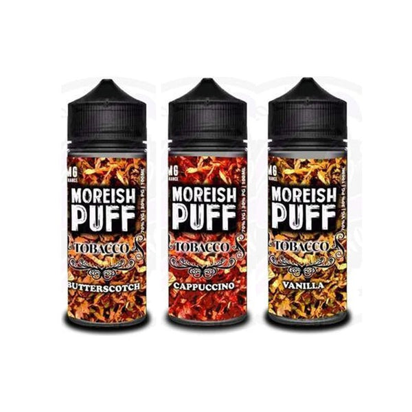 Moreish Puff Tobacco 100ML Shortfill #Simbavapes#