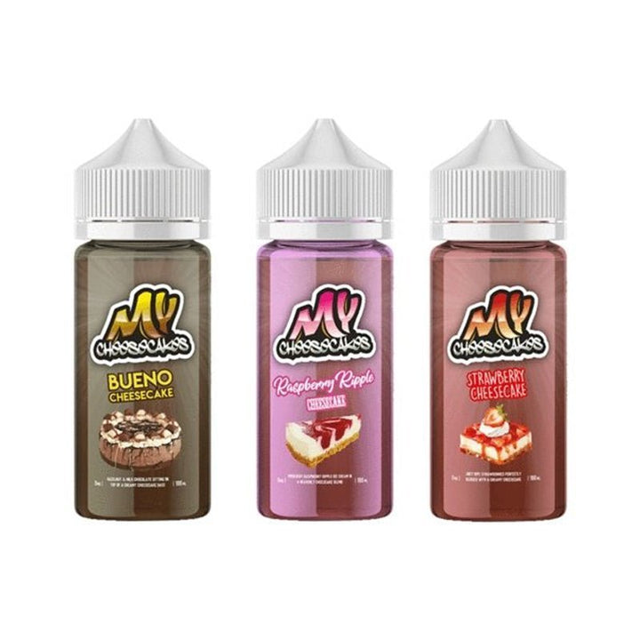 My E-Liquids Cheesecakes 100ML Shortfill #Simbavapes#