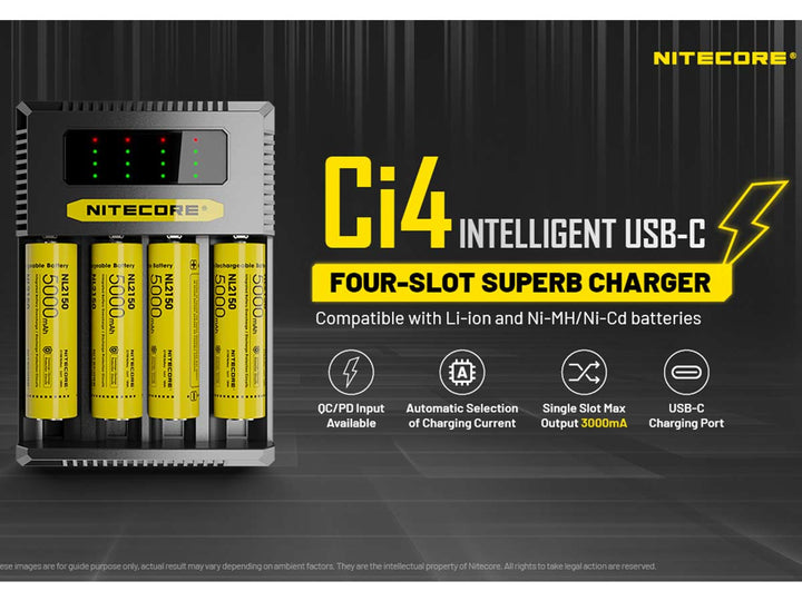 Nitecore Charger Ci4 #Simbavapes#