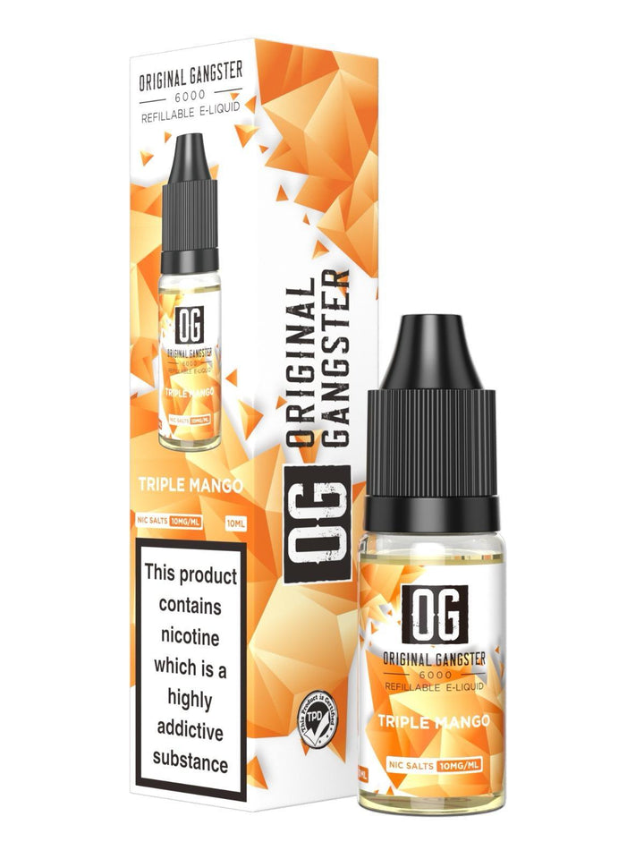 OG Original Gangster 6000 Salt 10ml ( Box of 10 ) #Simbavapes#