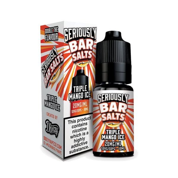 Seriously Bar Salt E-liquids Nic Salts-10ml- Box of 10 #Simbavapes#