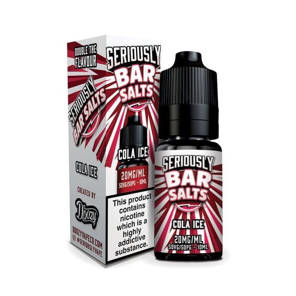 Seriously Bar Salt E-liquids Nic Salts-10ml- Box of 10 #Simbavapes#