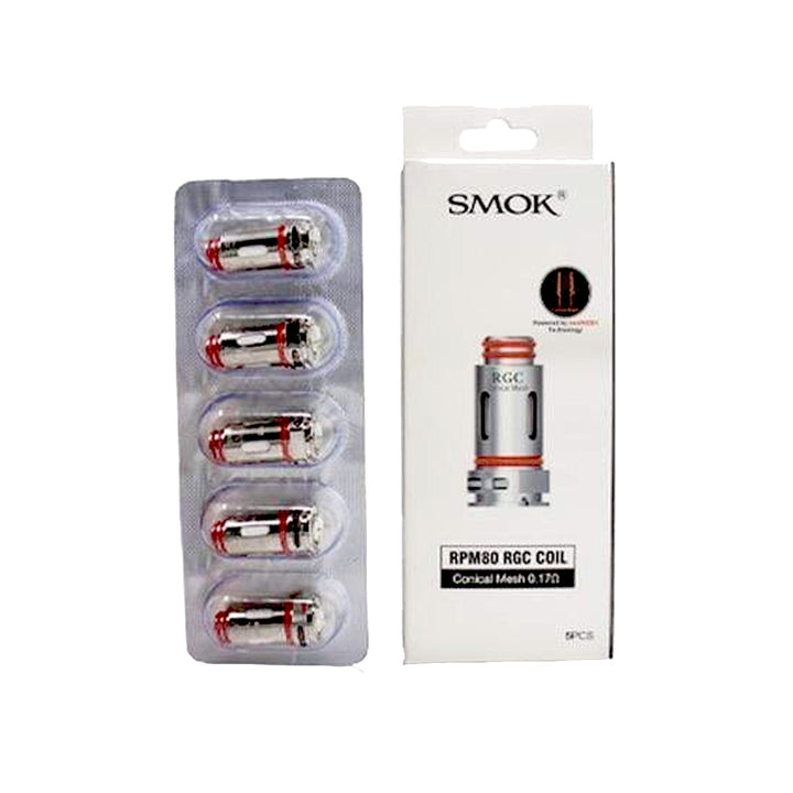 Smok RPM80 RGC 0.17ohm Conical Mesh Coils - Pack of 5 #Simbavapes#