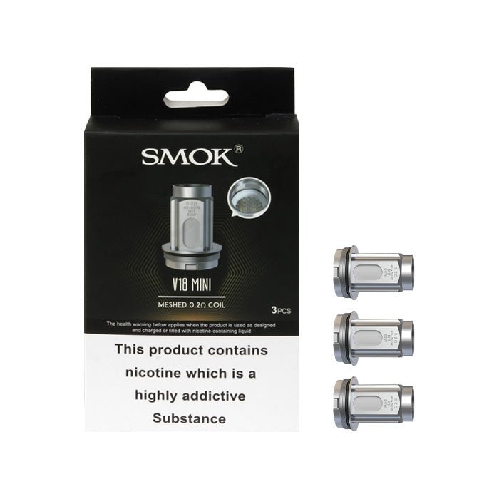 Smok - TFV18 Mini - Triple 0.2 ohm - Coils #Simbavapes#