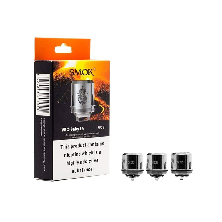 Smok TFV8 Baby X Coils - Pack of 3 #Simbavapes#