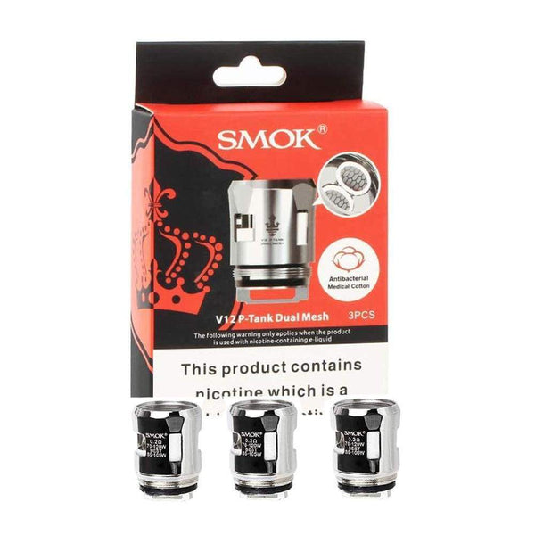 Smok - V12 Prince P-Tank Dual Mesh - 0.20 ohm - Coils #Simbavapes#