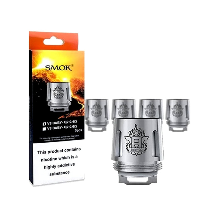 Smok V8 Baby Q2 Coils - Pack of 5 #Simbavapes#