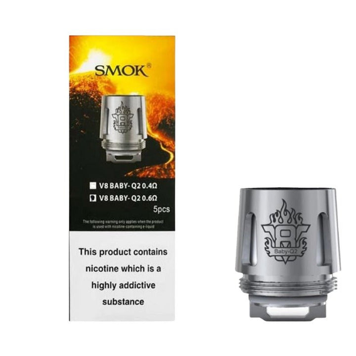 Smok V8 Baby Q2 Coils - Pack of 5 #Simbavapes#