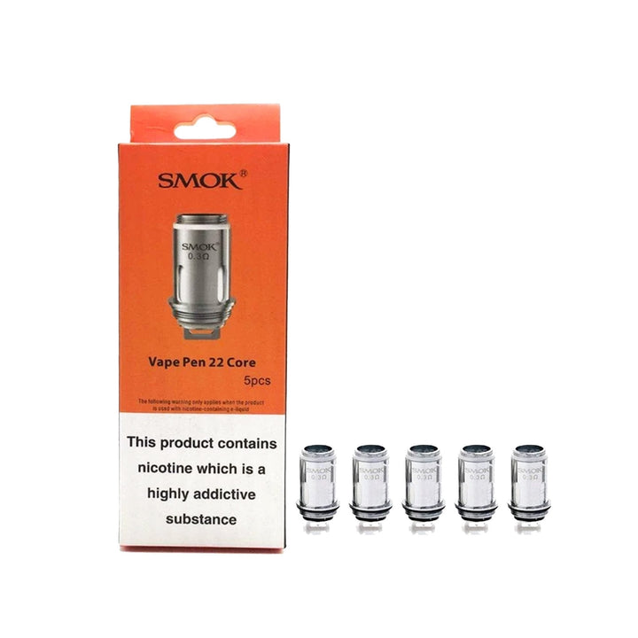 SMOK Vape Pen 22 Replacement Coils - Pack of 5 #Simbavapes#