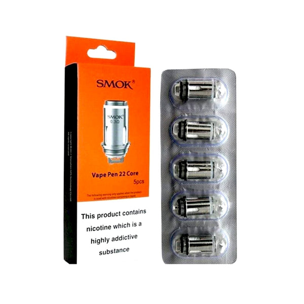SMOK Vape Pen 22 Replacement Coils - Pack of 5 #Simbavapes#