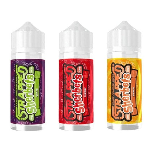 Strapped Sherbets 100ML Shortfill #Simbavapes#