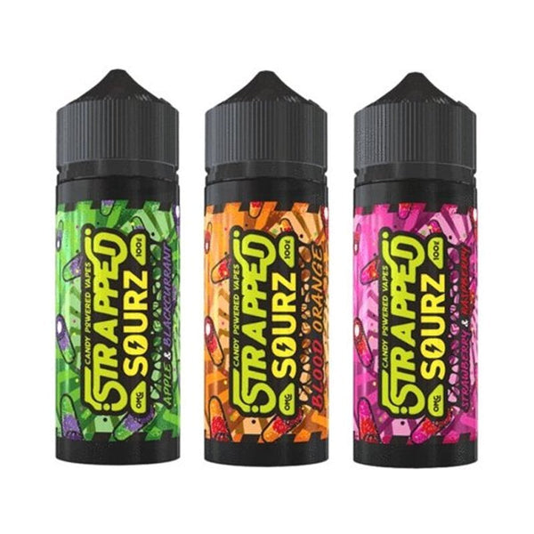 Strapped Sourz 100ML Shortfill #Simbavapes#